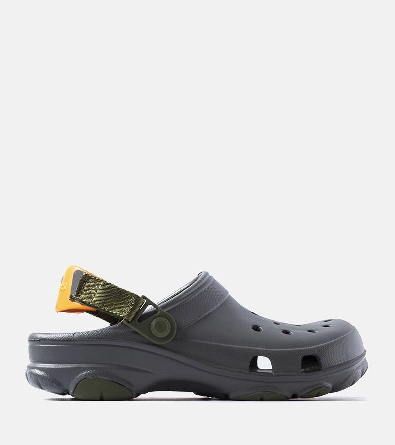 Uniwersalne szare klapki Crocs