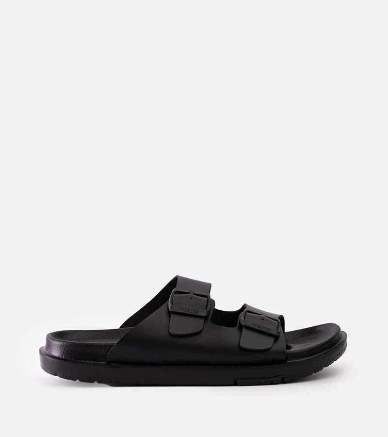 Czarne klapki męskie Big Star NN174597 906