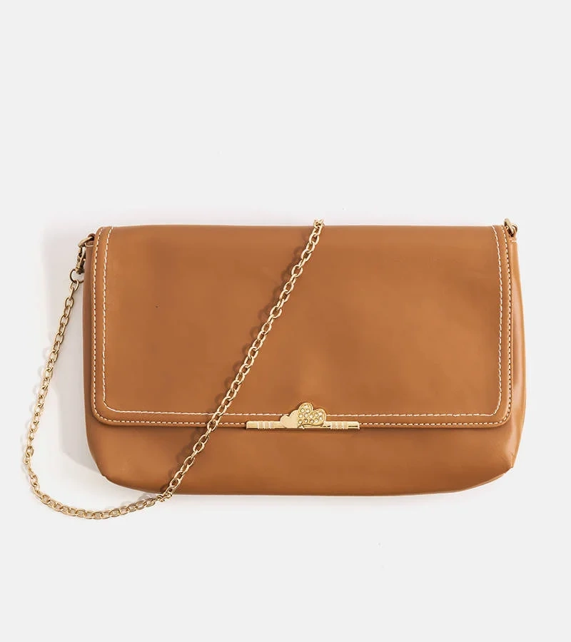 Jasno brązowa torebka damska