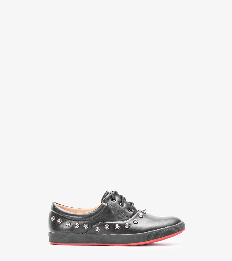 Dziecięce tenisówki z perełkami