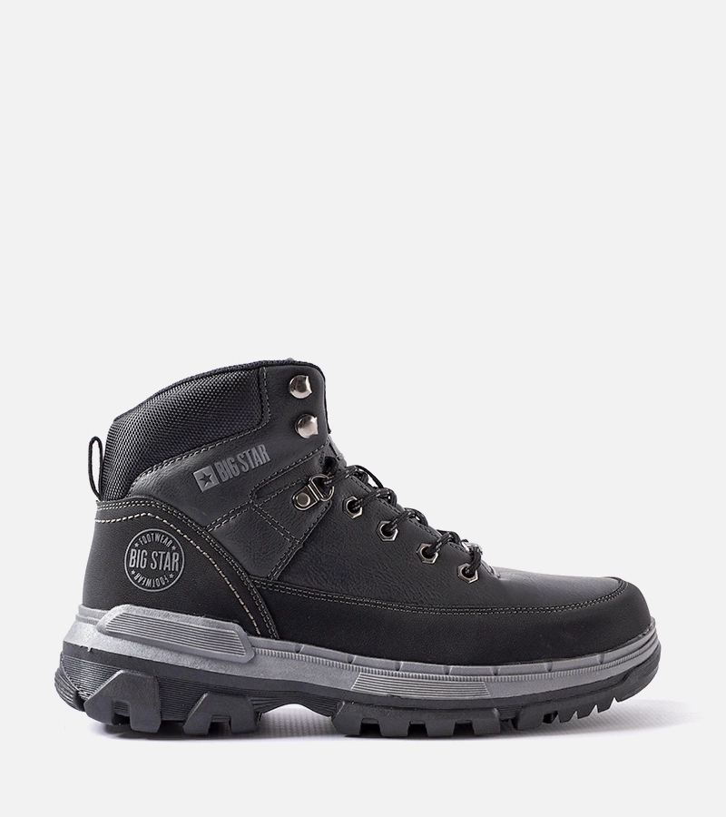 Czarne trapery męskie Big Star KK174120