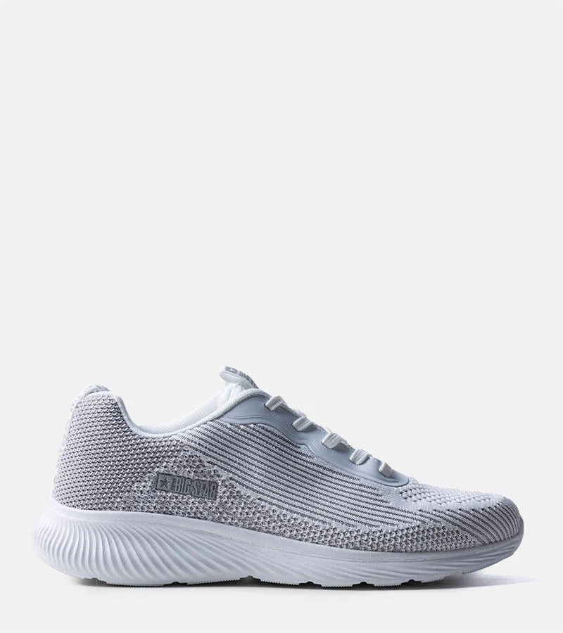 Biało-szare buty męskie Big Star JJ174286