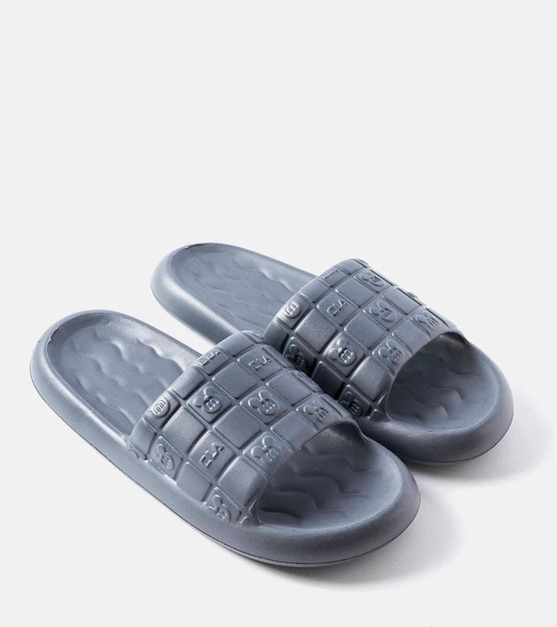 Czarne męskie klapki