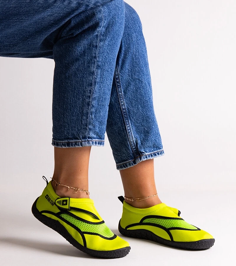 Sportowe żółte buty do wody Big Star NN274A807