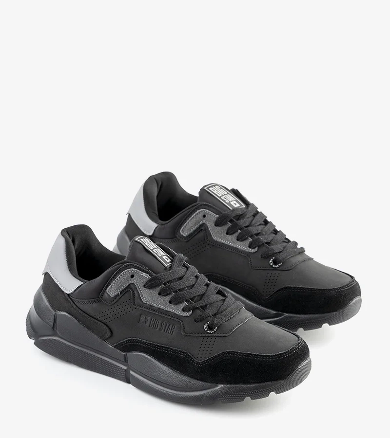 Męskie buty na grubej podeszwie Big Star