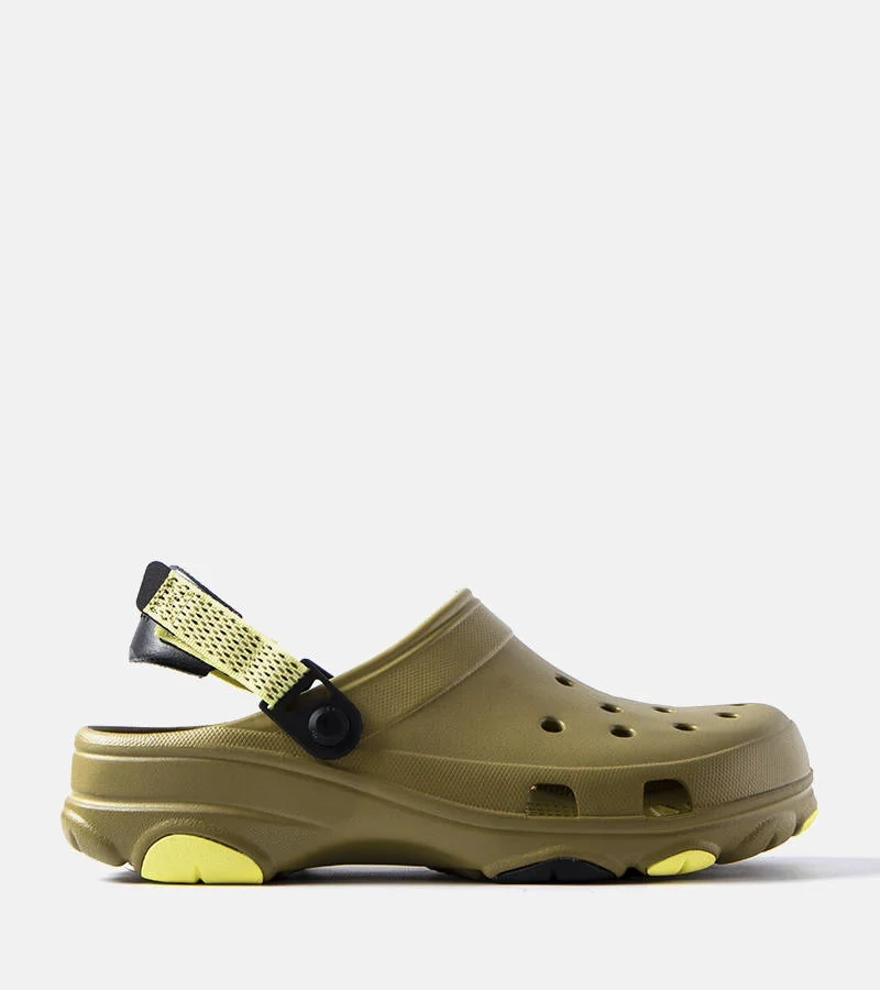 Uniwersalne zielone klapki Crocs