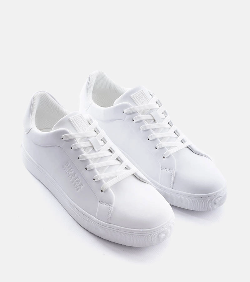 Beżowe sneakersy Big Star LL174193101