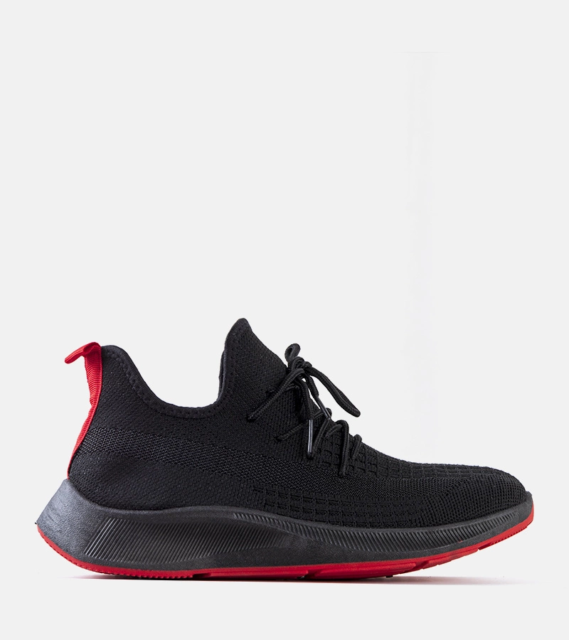 Czarne sneakersy męskie