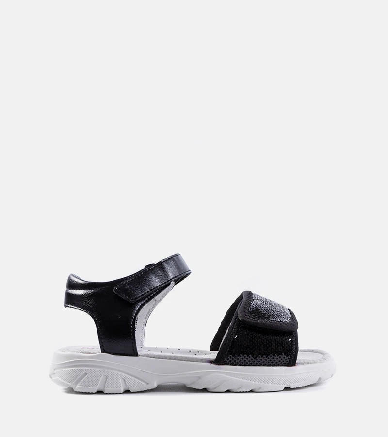 Czarne sandały dziecięce