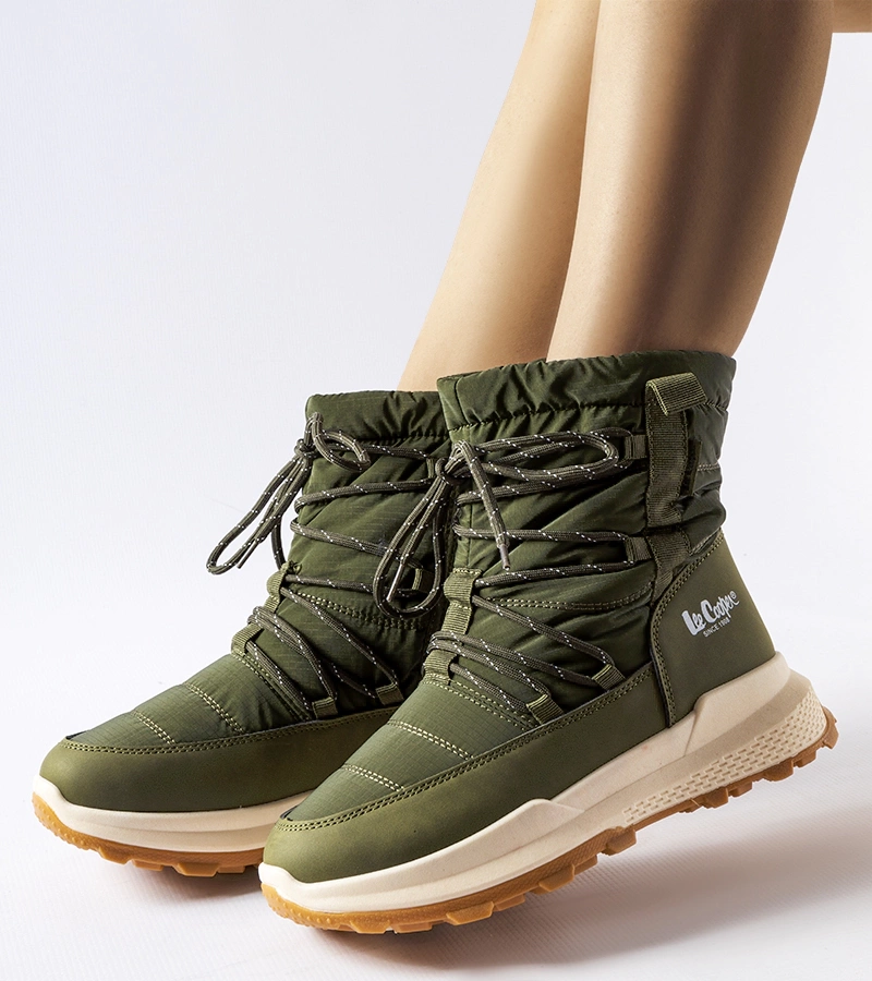 Zielone śniegowce Lee Cooper LCJ-23-44-1988L