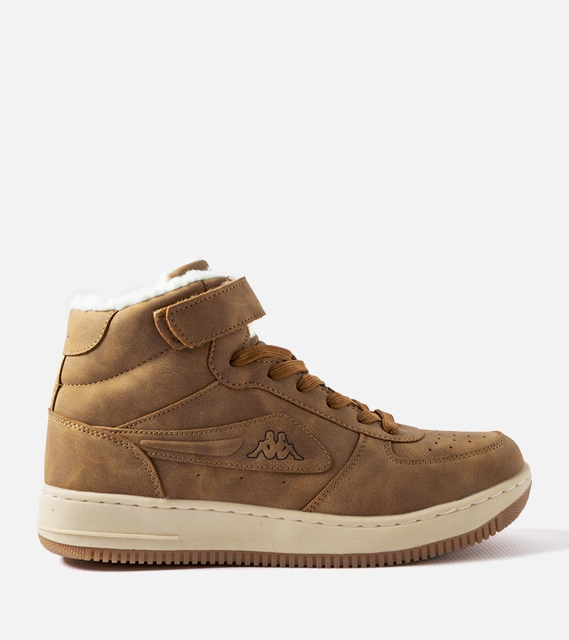 Brązowe ocieplane buty Kappa 242799 BASH