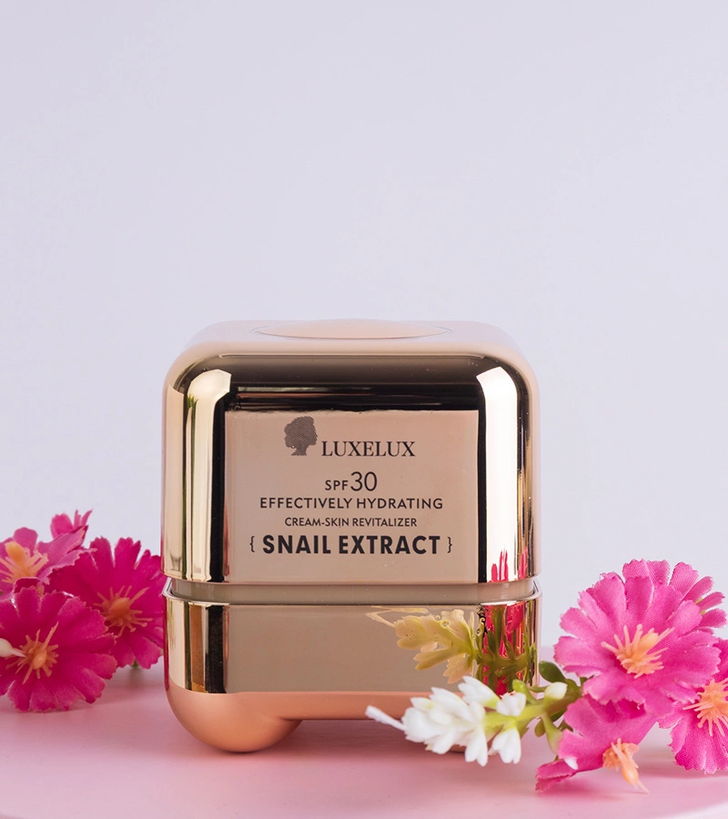 Hers Nawilżający krem do twarzy LUXELUX SNAIL EXTRACT 50 g
