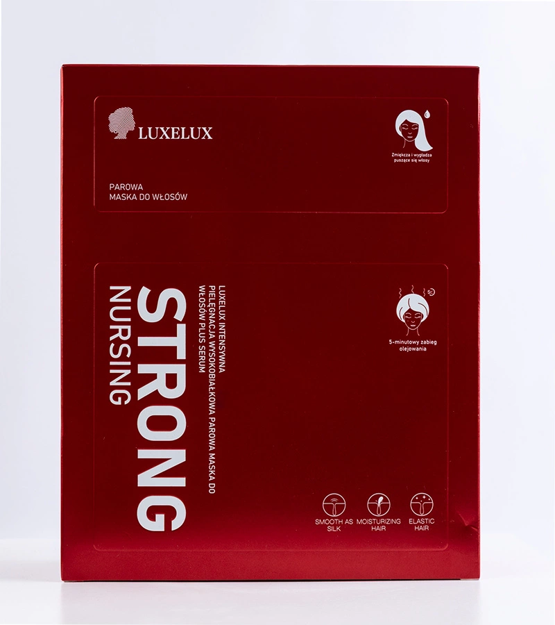 Hers Parowa maska do włosów LUXELUX STRONG NURSING