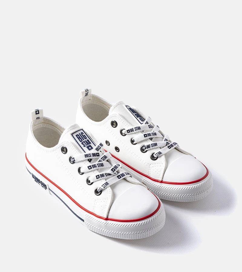 Białe trampki dziecięce KK374038