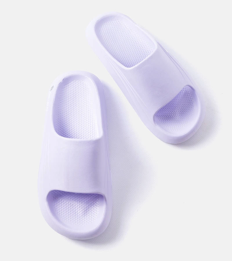Fioletowe sportowe klapki
