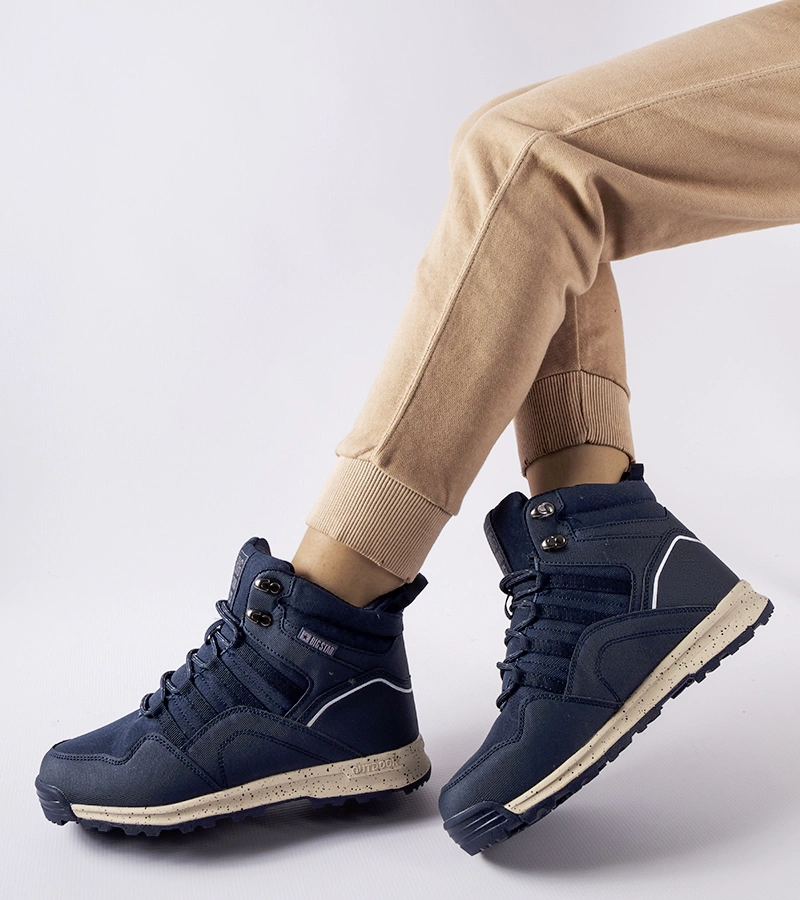 Czarne trapery Big Star KK274222