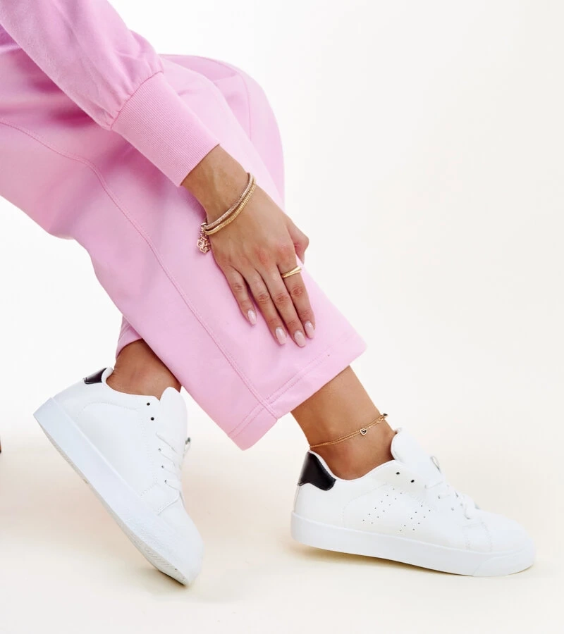 Biało-czarne sneakersy