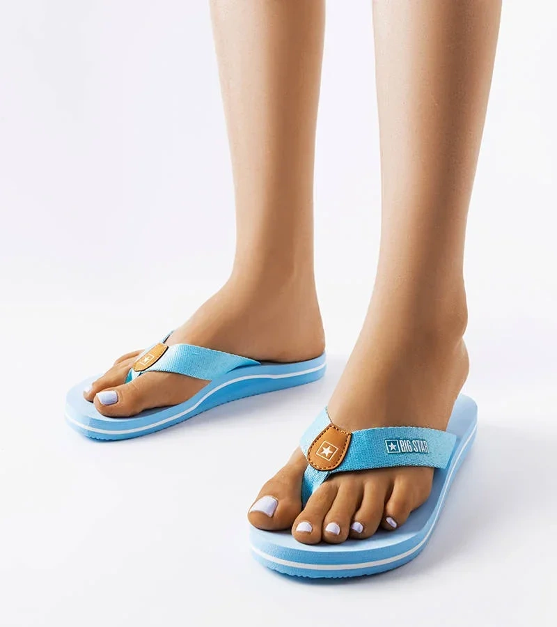 Niebieskie japonki Big Star FF274A253