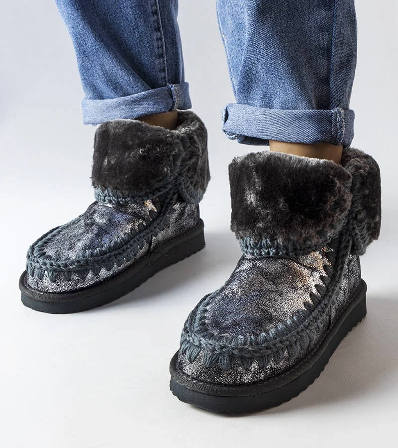 Srebrne ocieplane eskimoski