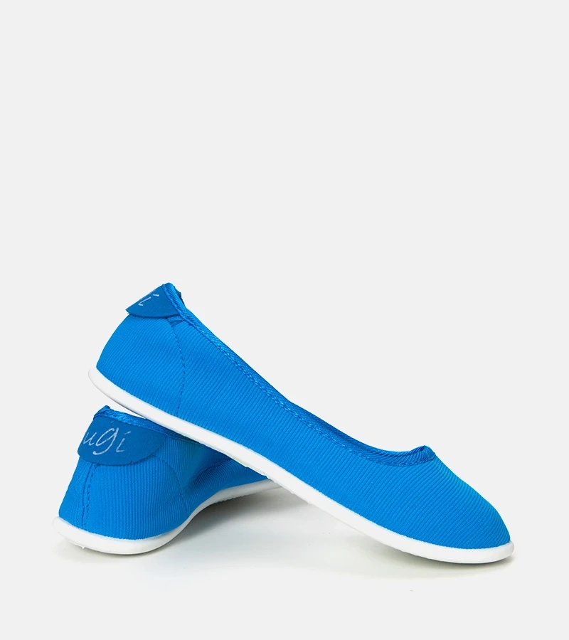 Hers Niebieskie balerinki dziecięce