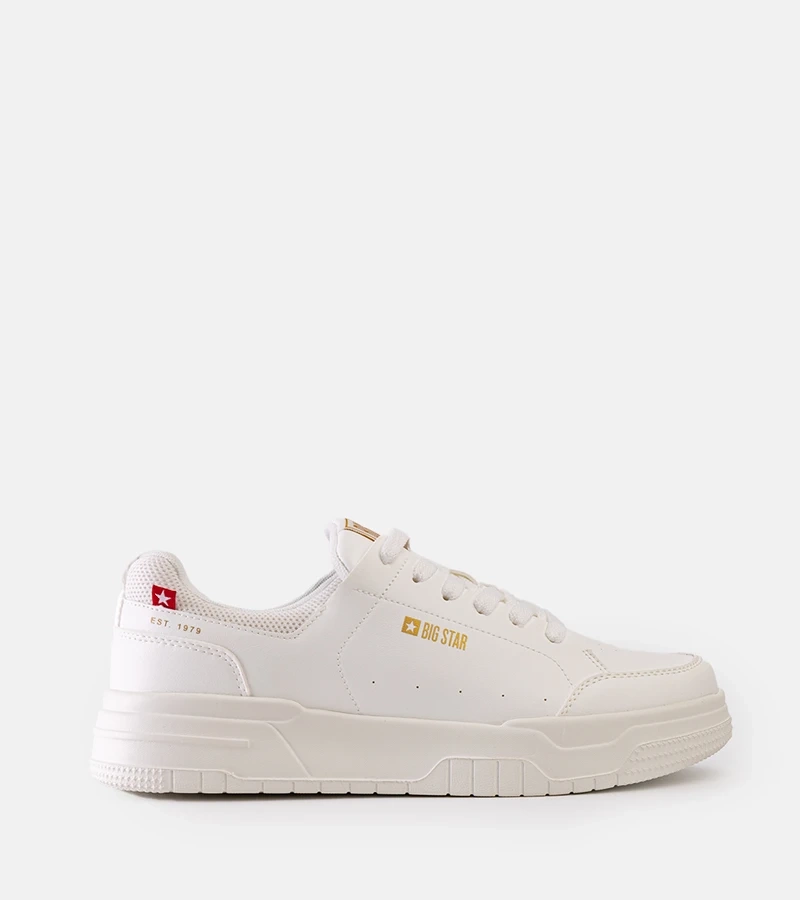 Białe sneakersy Big Star NN174149
