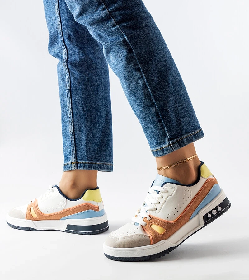 Kolorowe sportowe sneakersy