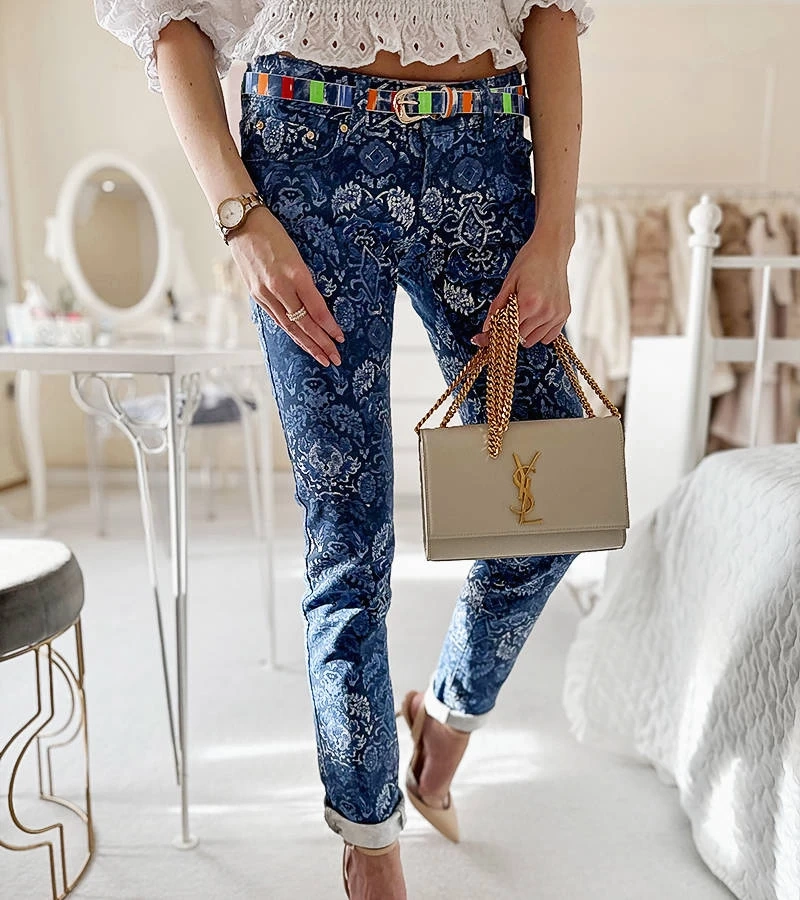 Czarne elastyczne spodnie