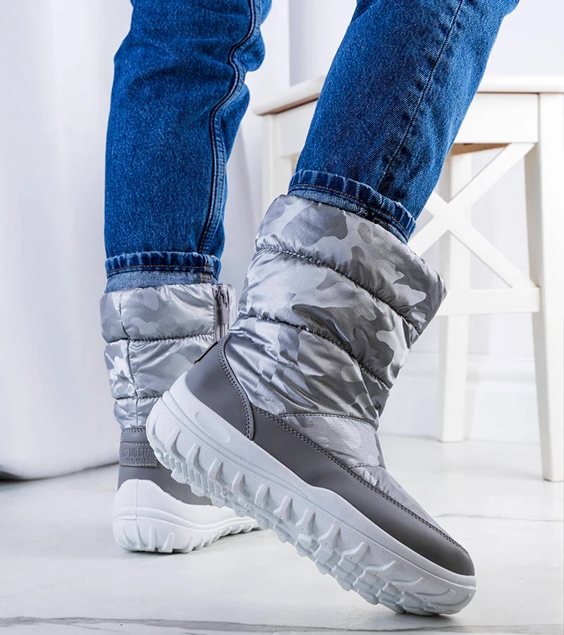 Szare śniegowce Big Star KK274600