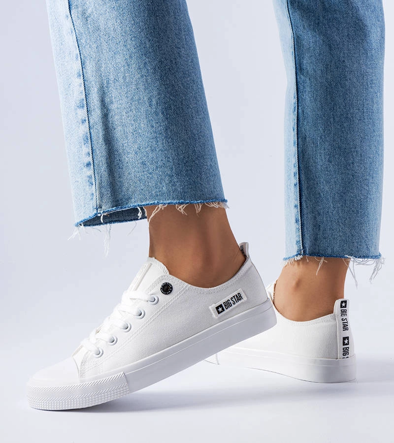 Tenisówki białe Big Star KK274008