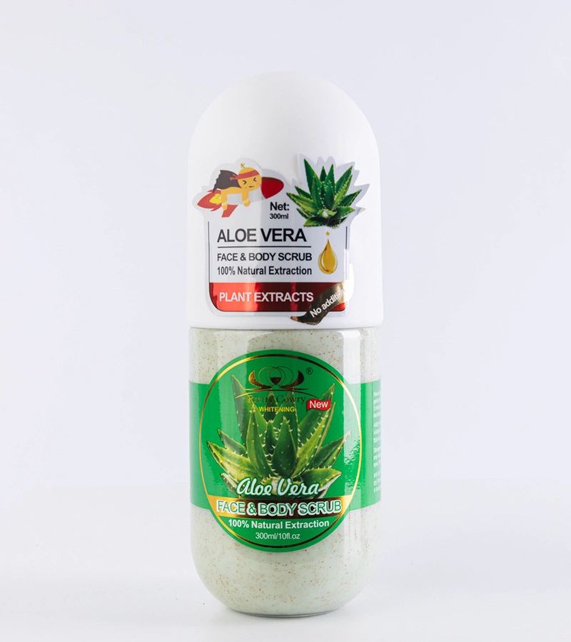 Hers Peeling do twarzy i ciała Pretty Cowry z extractem aloe vera 300 ml