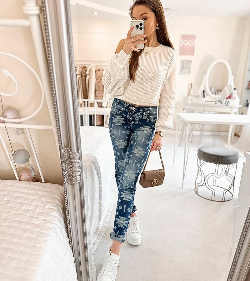 Czarne elastyczne spodnie