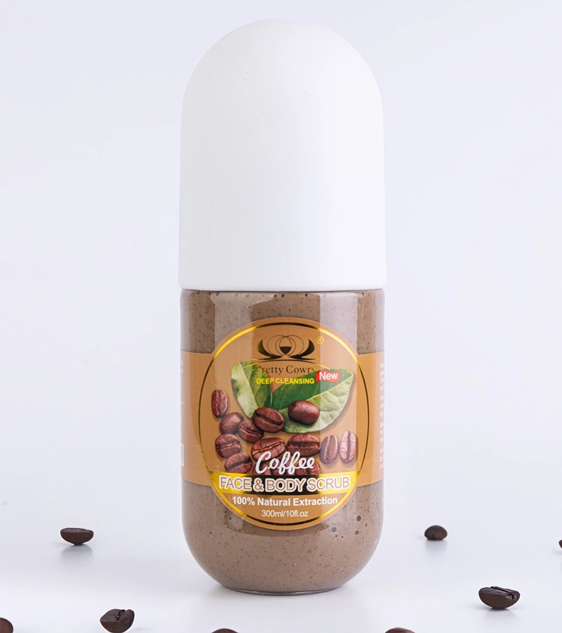 Hers Kawowy peeling do twarzy i ciała Pretty Cowry 300 ml