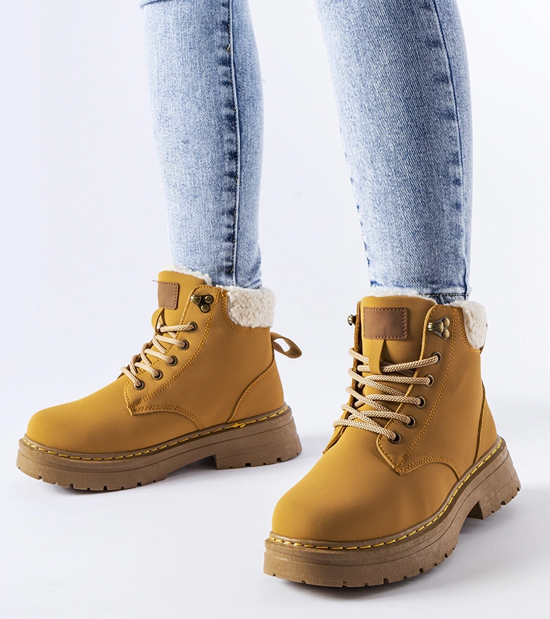 Brazowe ocieplane workery