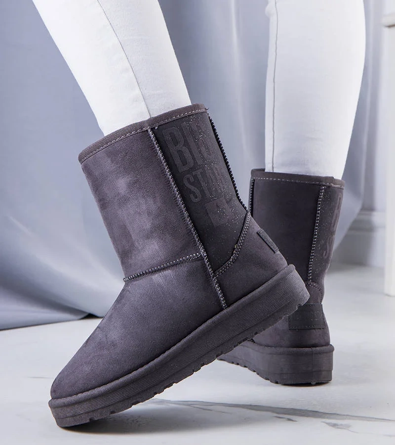 Szare śniegowce Big Star EE274417