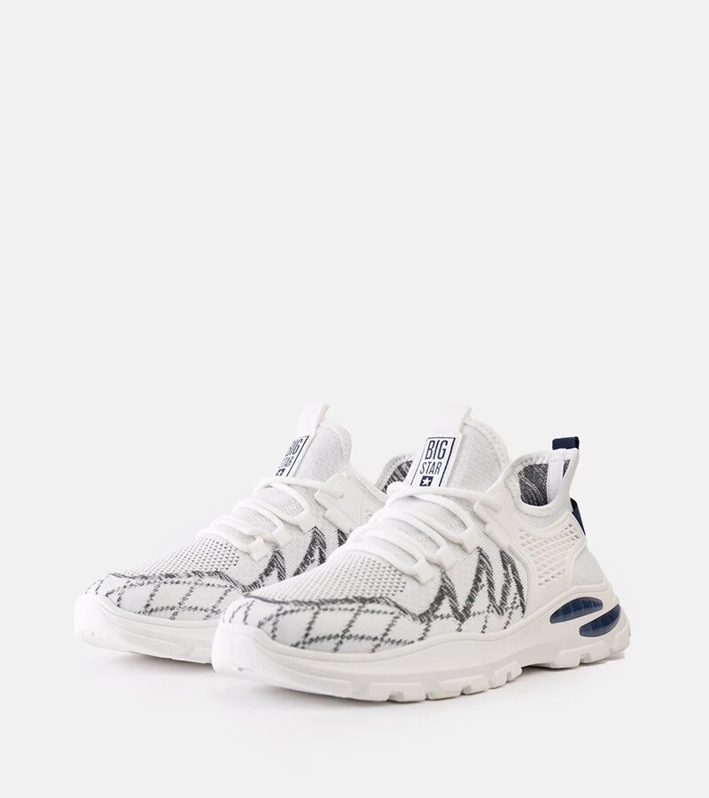 Białe sneakersy Big Star NN174461