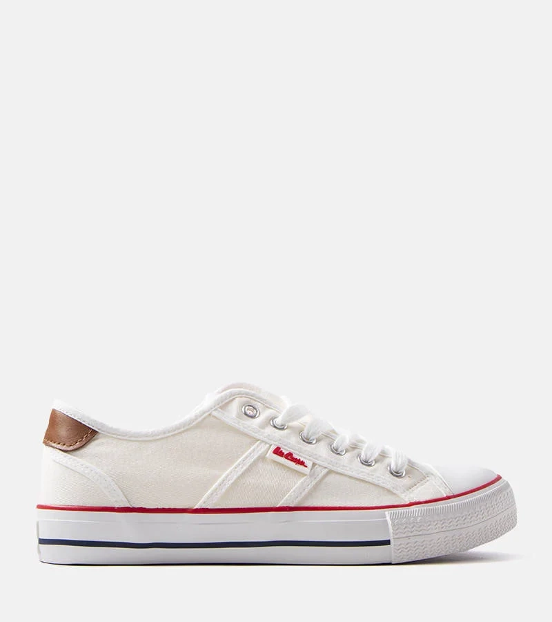 Białe trampki Lee Cooper LCW-20-31-031