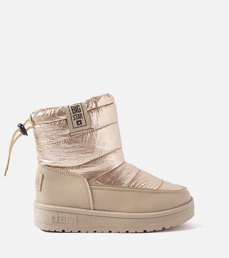 Beżowe śniegowce Big Star KK374221