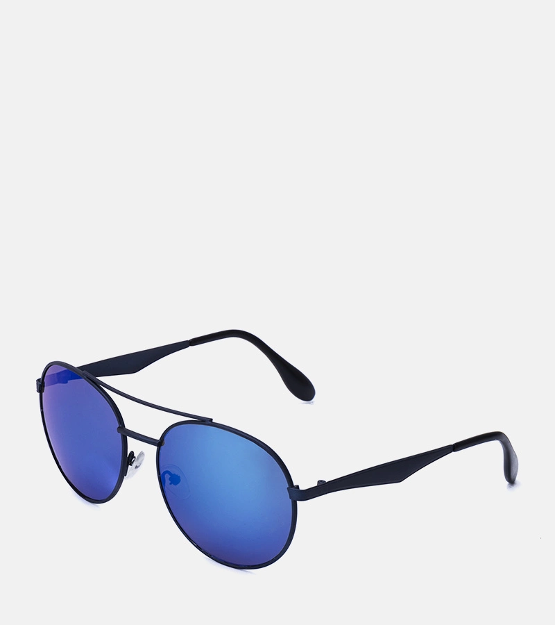 Niebieskie okulary przeciwsłoneczne