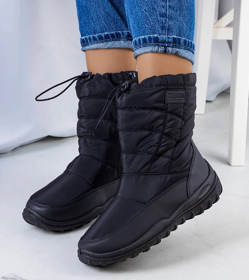 Czarne śniegowce Big Star KK274599