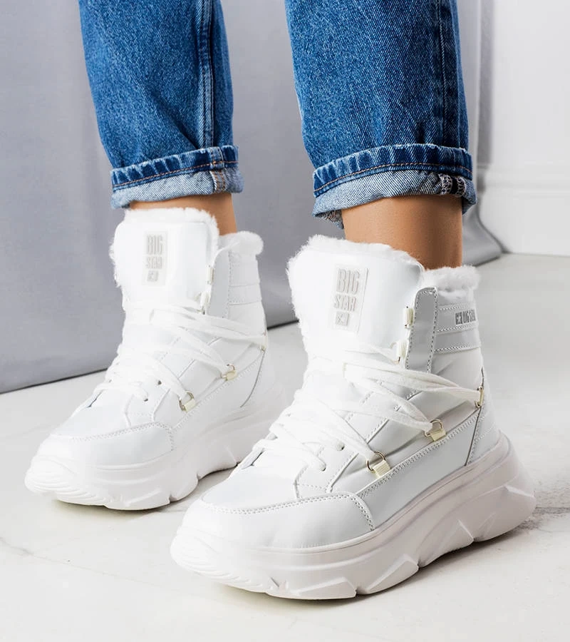 Białe ocieplane śniegowce Big Star II274463