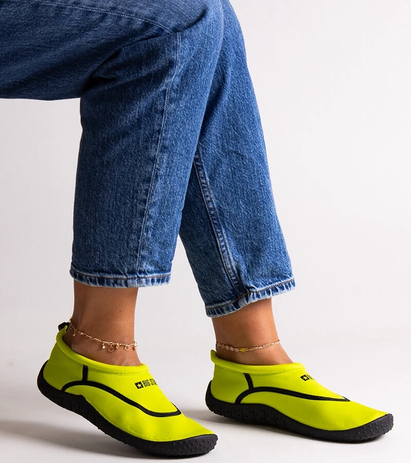 Sportowe żółte buty do wody Big Star NN274A803