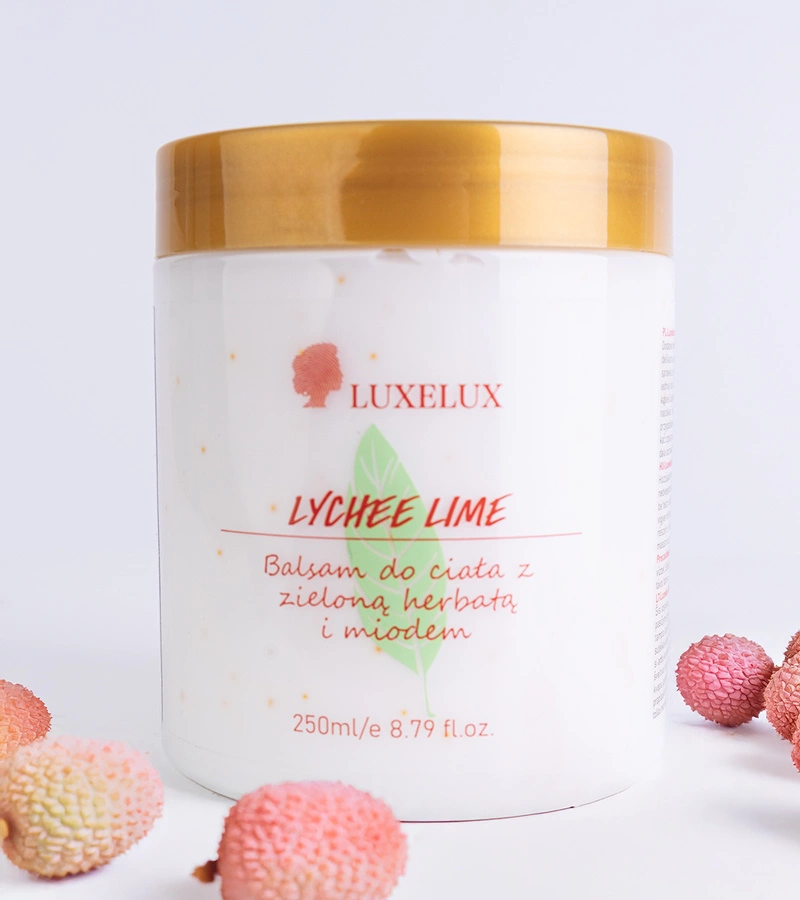 Hers Balsam do ciała z zieloną herbatą i miodem LUXELUX LYCHEE LIME 250 ml