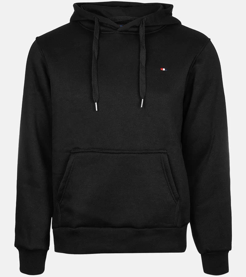 Ciemnoszara męska bluza z kapturem