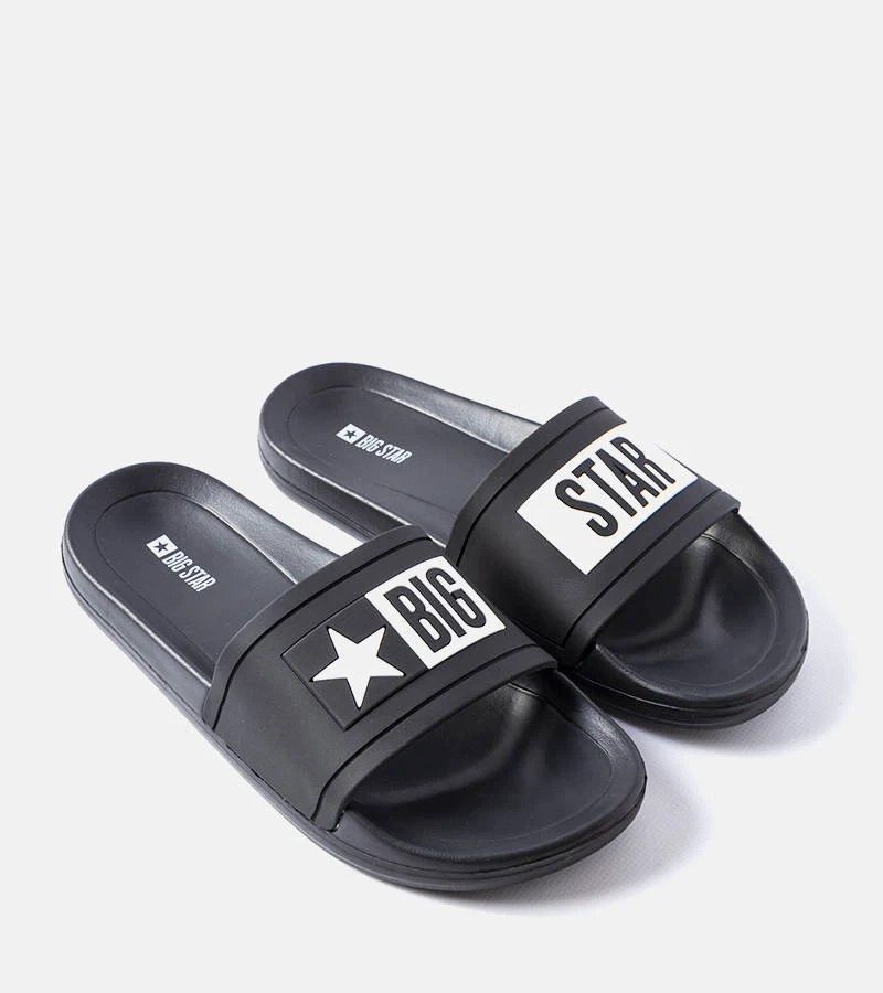 Czarne klapki męskie Big Star DD174699