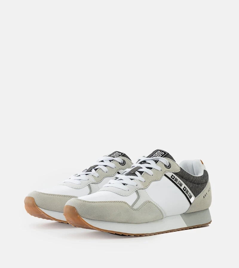 Białe sneakersy Big Star JJ174144