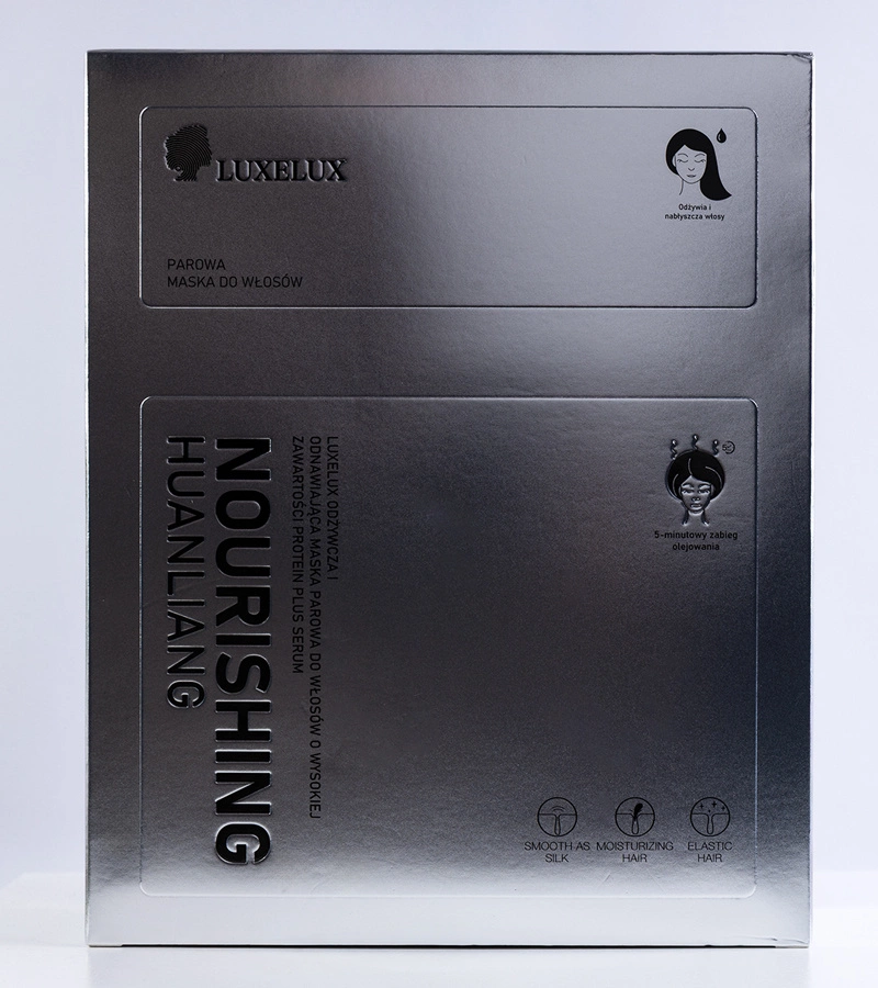 Hers Parowa maska do włosów LUXELUX NOURISHING HUANLIANG