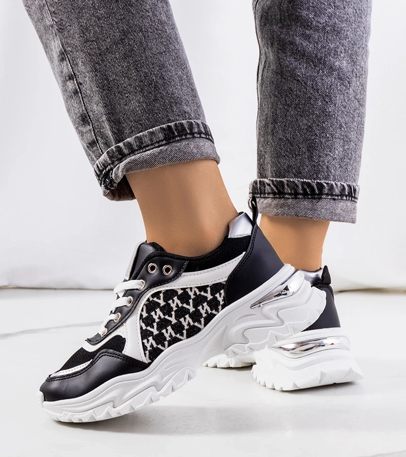 Buty białe sportowe sneakersy