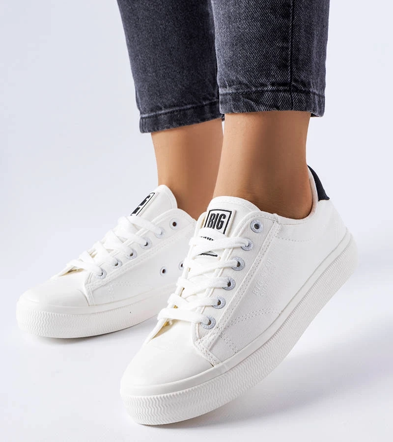 Tenisówki białe Big Star LL274091