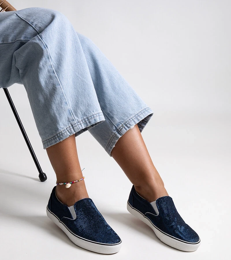 Brązowe mokasyny ze skórzana wkładką