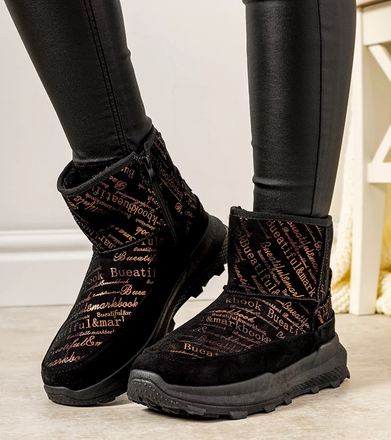 Hers Śniegowce na platformie